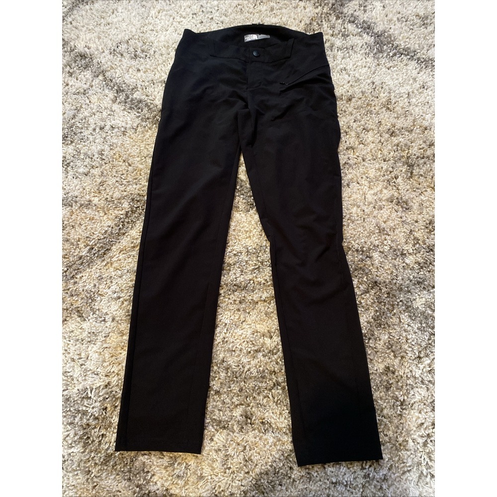 North Face Women's Black Skinny Pants w/‎ Zipper Pockets Size 0